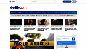 What Detik.net.id website looked like in 2021 (4 years ago)