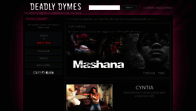 What Deadlydymes.com website looked like in 2021 (2 years ago)