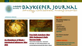 What Daykeeperjournal.com website looked like in 2021 (2 years ago)