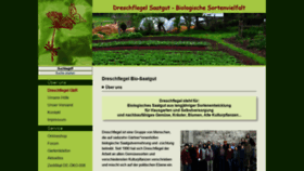 What Dreschflegel-saatgut.de website looked like in 2021 (2 years ago)