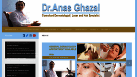 What Dranasghazal.com website looked like in 2021 (2 years ago)