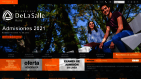 What Delasalle.edu.mx website looked like in 2021 (2 years ago)