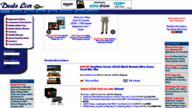 What Dealslist.com website looked like in 2021 (2 years ago)