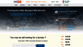 What Dnsexit.com website looked like in 2021 (2 years ago)