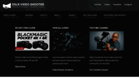 What Dslrvideoshooter.com website looked like in 2021 (2 years ago)
