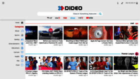 What Dideo.tv website looked like in 2021 (2 years ago)