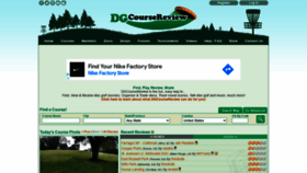 What Dgcoursereview.com website looked like in 2021 (2 years ago)