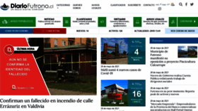 What Diariofutrono.cl website looked like in 2021 (2 years ago)