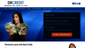 What Drcredit.com website looked like in 2021 (2 years ago)