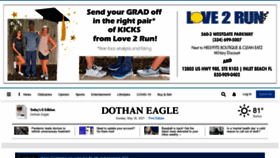 What Dothaneagle.com website looked like in 2021 (2 years ago)