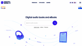 What Digitalbook.io website looked like in 2021 (2 years ago)