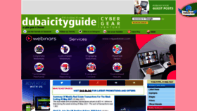 What Dubaicityguide.com website looked like in 2021 (2 years ago)