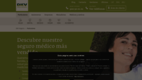 What Dkvseguros.com website looked like in 2021 (2 years ago)