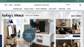 What Decorsteals.com website looked like in 2021 (2 years ago)