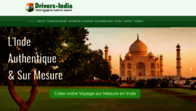 What Drivers-india.fr website looked like in 2021 (4 years ago)