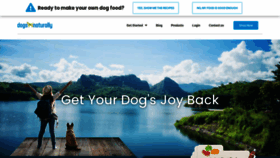 What Dogsnaturallymagazine.com website looked like in 2021 (2 years ago)