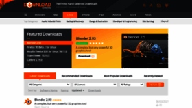 What Downloadcrew.com website looked like in 2021 (2 years ago)