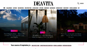 What Deavita.net website looked like in 2021 (2 years ago)