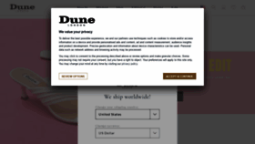 What Dunelondon.com website looked like in 2021 (2 years ago)