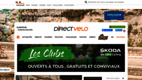 What Directvelo.com website looked like in 2021 (2 years ago)