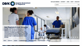 What Dbfk.de website looked like in 2021 (4 years ago)