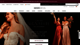 What Davidsbridal.com website looked like in 2021 (2 years ago)
