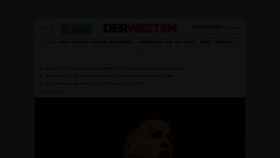 What Derwesten.de website looked like in 2021 (2 years ago)