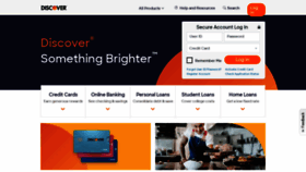 What Discover.com website looked like in 2021 (2 years ago)