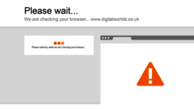 What Digitalworldz.co.uk website looked like in 2021 (4 years ago)
