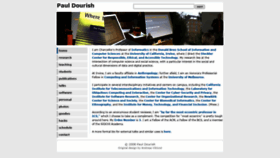 What Dourish.com website looked like in 2021 (4 years ago)