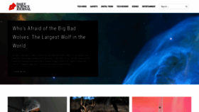 What Dailysciencejournal.com website looked like in 2021 (4 years ago)