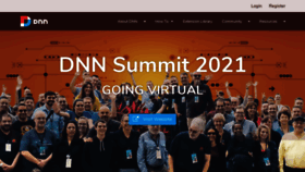What Dnncommunity.org website looked like in 2021 (2 years ago)