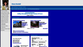 What Dianakendall.com website looked like in 2021 (2 years ago)