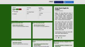 What Dolarfiyatibugun.com website looked like in 2021 (2 years ago)