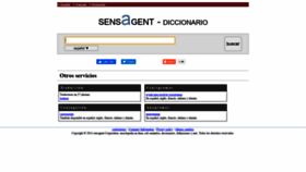 What Diccionario.sensagent.com website looked like in 2021 (2 years ago)