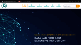 What Datalabforecast.com website looked like in 2021 (2 years ago)