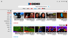 What Dideo.ir website looked like in 2021 (2 years ago)