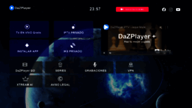 What Dazplayer.com website looked like in 2021 (2 years ago)