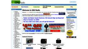 What Dnjradio.com website looked like in 2021 (2 years ago)