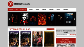 What Dimensionpeliculas.net website looked like in 2021 (2 years ago)