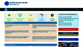 What Daotao.sgu.edu.vn website looked like in 2021 (2 years ago)