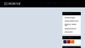 What Dreamfilm.se website looked like in 2021 (2 years ago)