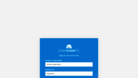 What Dash.earncashto.com website looked like in 2021 (2 years ago)