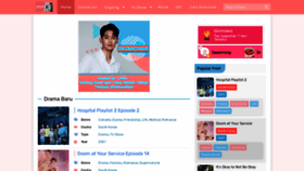 What Dramaindo.moe website looked like in 2021 (2 years ago)