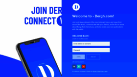 What Dergh.com website looked like in 2021 (2 years ago)