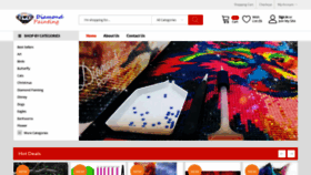 What Diamondpaintingoutlet.com website looked like in 2021 (2 years ago)