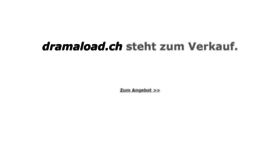 What Dramaload.ch website looked like in 2021 (4 years ago)