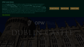What Dublincastle.ie website looked like in 2021 (2 years ago)