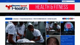 What Discoveryhealthjournal.com website looked like in 2021 (2 years ago)