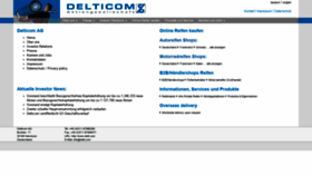 What Delti.com website looked like in 2021 (2 years ago)